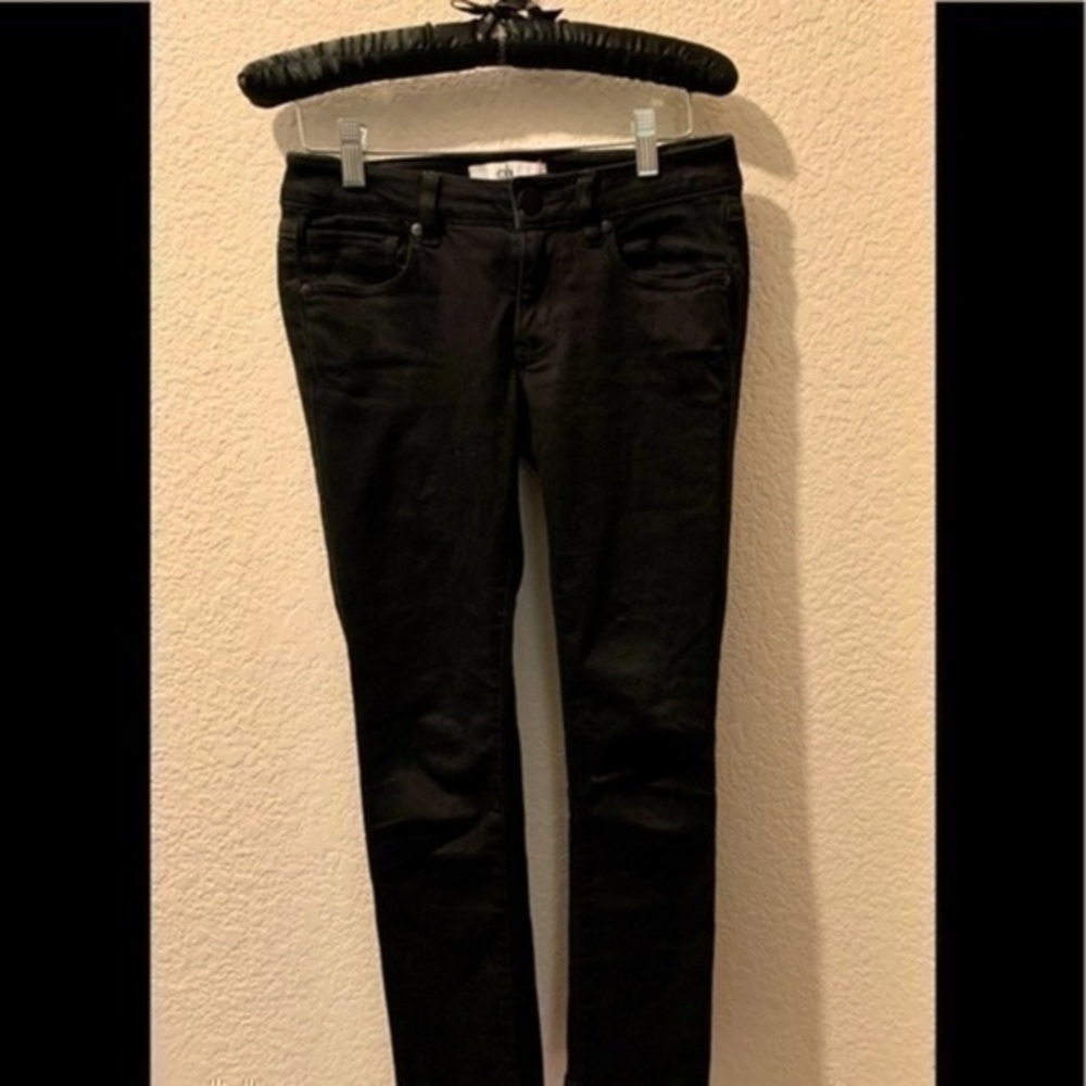 Cabi Jeans new crop size 0 black